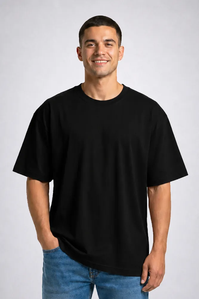 Camiseta oversize algodón peruano