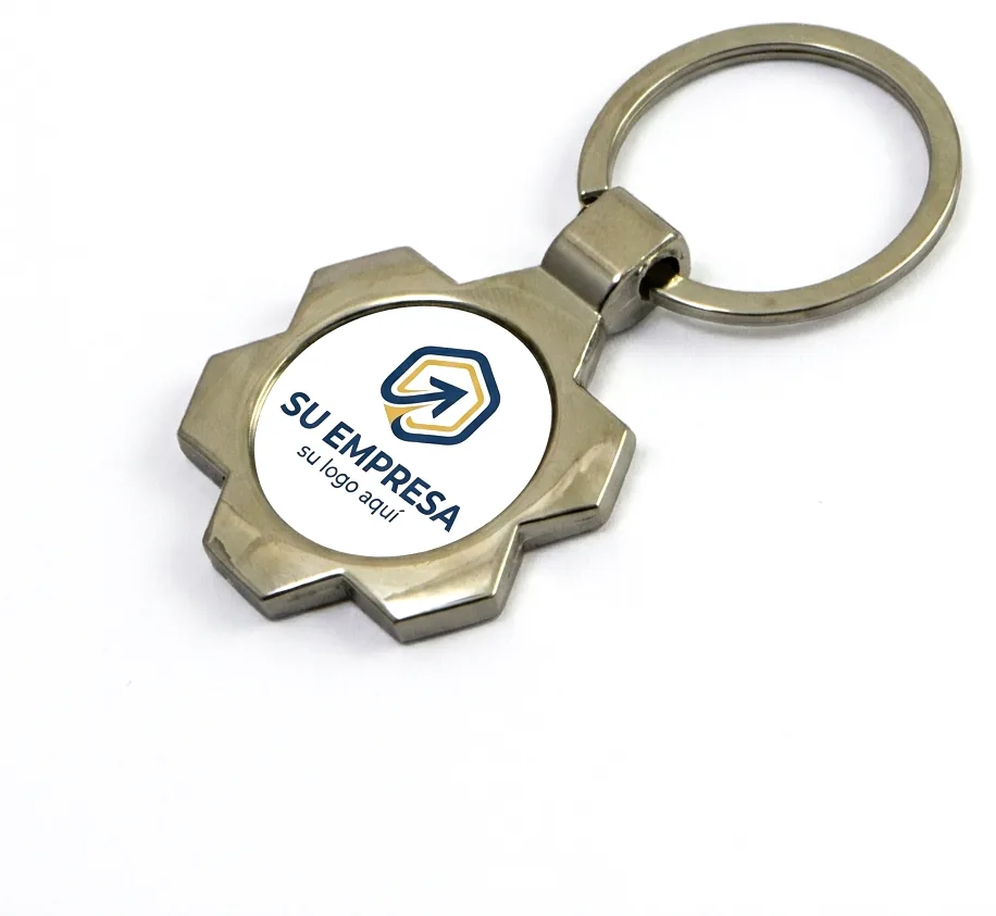 Llavero circular o corazón destapador