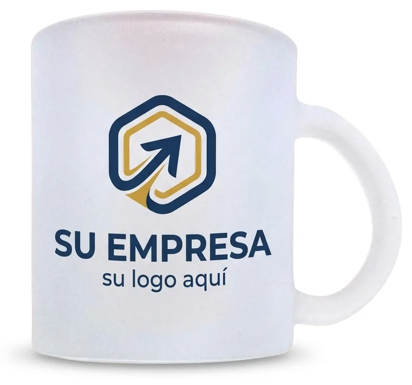 Mug de vidrio opalizado